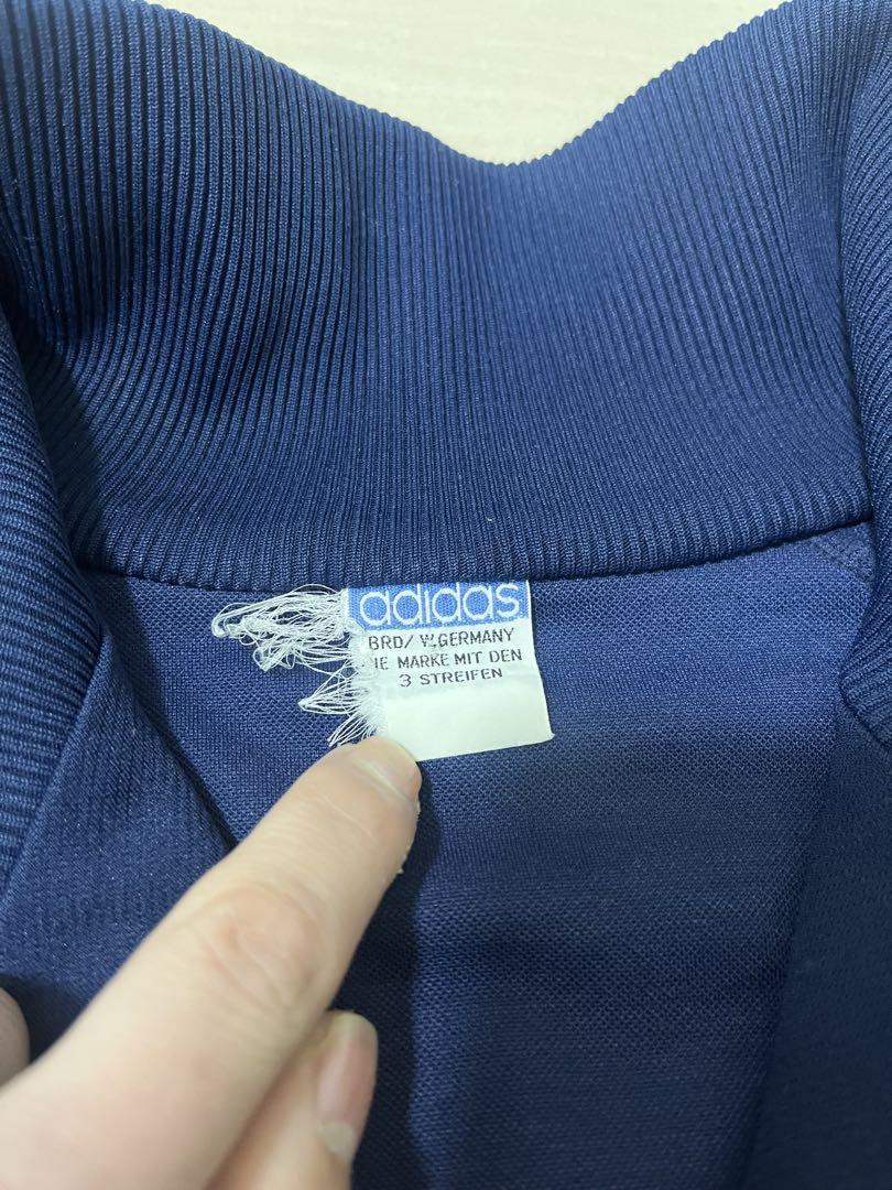 ☆70年代☆ adidas トラックジャケット ネイビーMサイズ