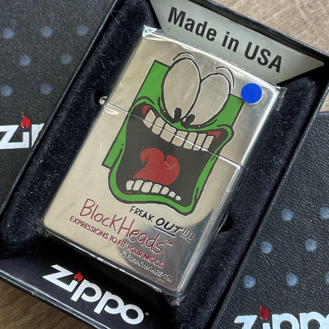 zippo 1998年vintageレギュラー BLOCK HEAD