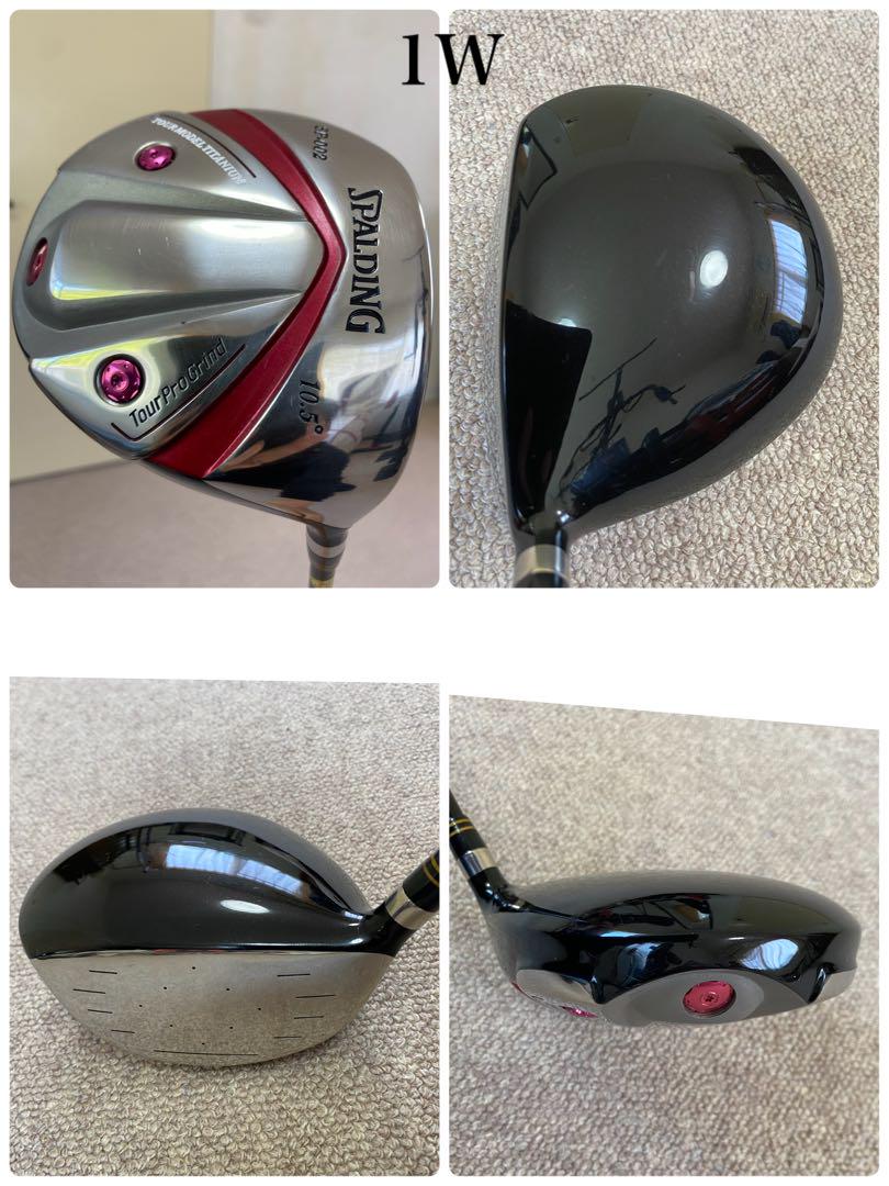WORLDEAGLE SPALDING ゴルフクラブ10本セットキャディバッグ付