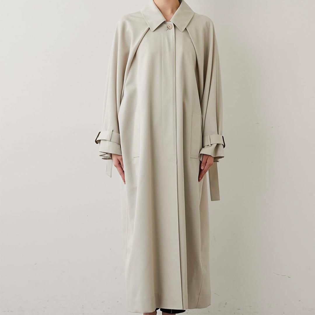 美品　GALLARDAGALANTE 撥水ウールギャバコート　ライトコート