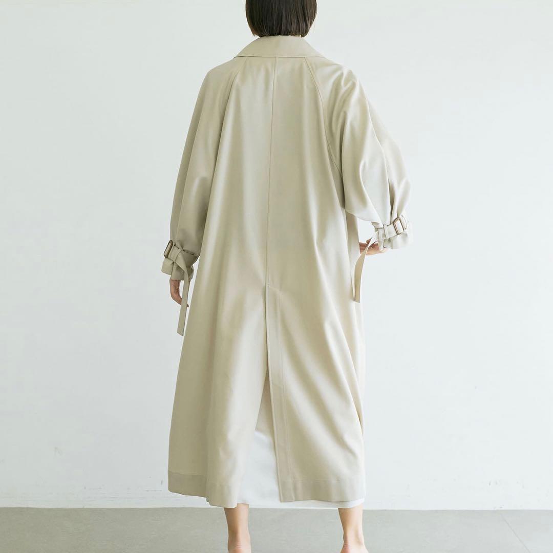 美品　GALLARDAGALANTE 撥水ウールギャバコート　ライトコート