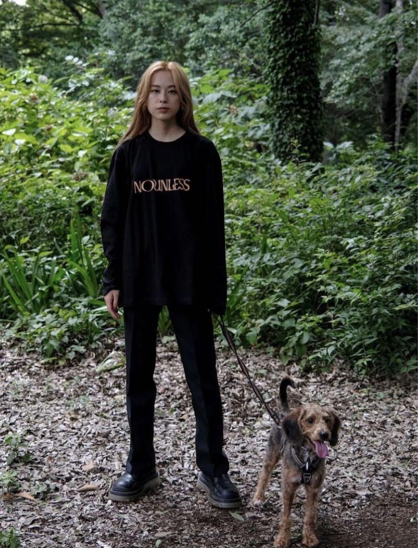 【ito♡】nounless BIG OVER PRINT LONGTEE