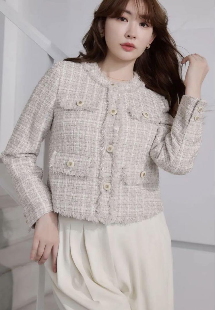 Grace Tweed Jacket herlipto