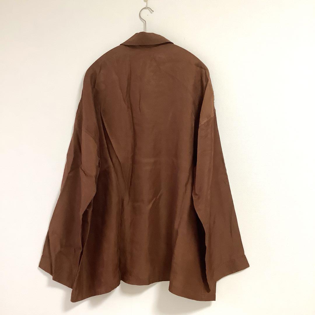URBAN RESEARCH COSEI コセイ　シャツジャケット　茶　サイズ2