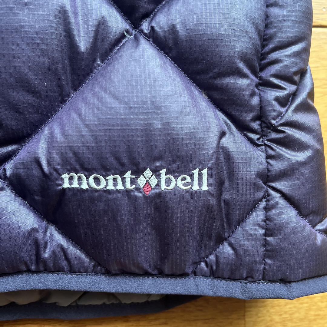 未使用❣️mont-bell ライトアルパインダウンベスト パープル収納袋付き