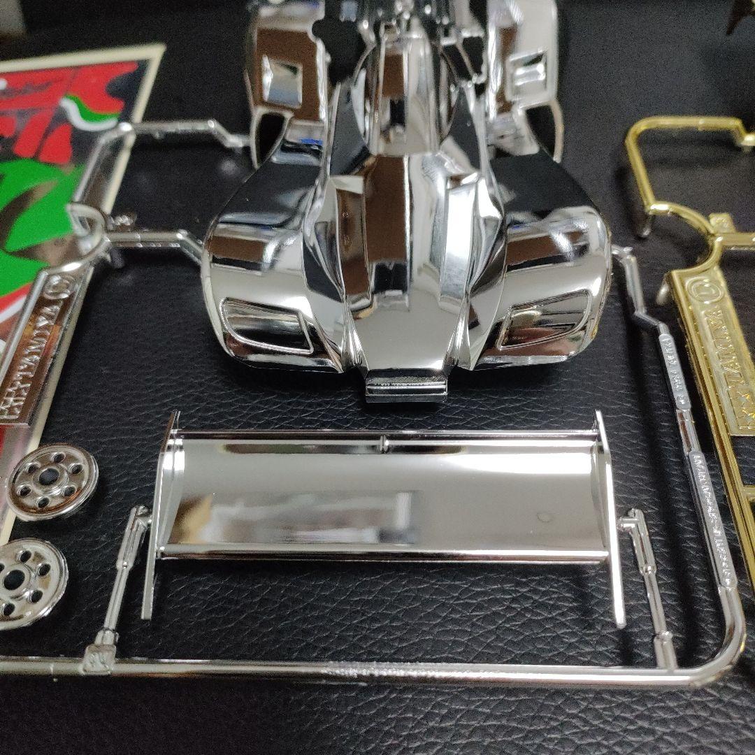 最高の ソニックセイバー メッキボディセット フルカウルミニ四駆 自動車