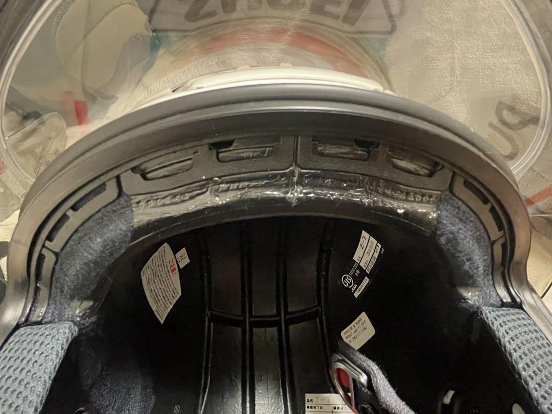 SHOEI Z7 マルケス POWER UP! XLサイズ 予備パーツセット 画像5