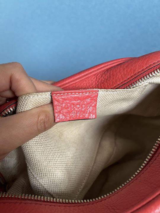 GUCCI グッチ スモールディスコ　　ソーホー オレンジ　ピンク