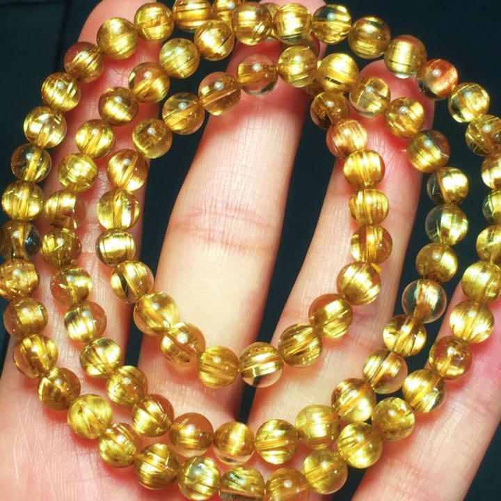 タイチンクオーツ ブレスレット6.2mm
