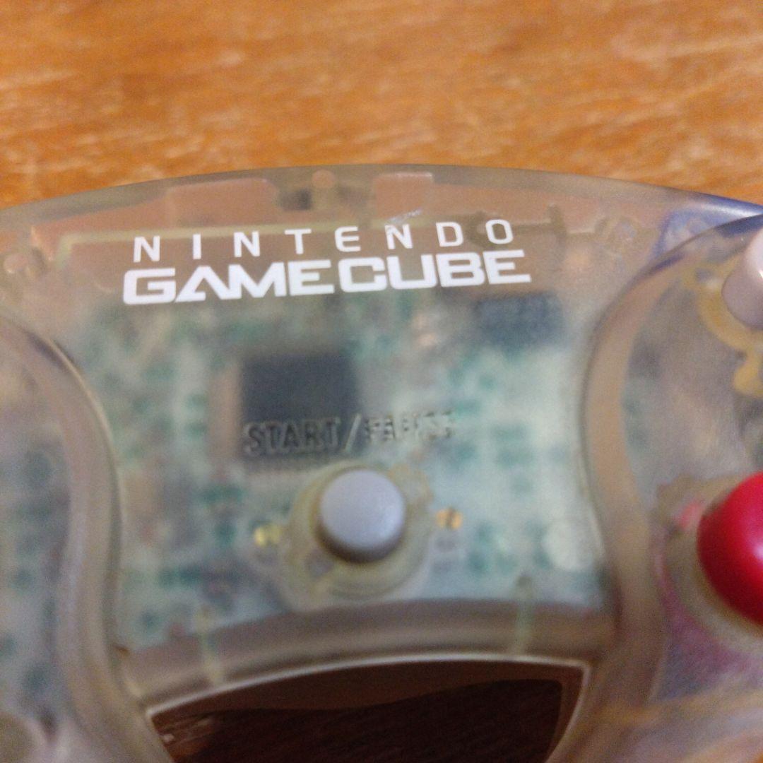 ゲームキューブ　コントローラー　透明