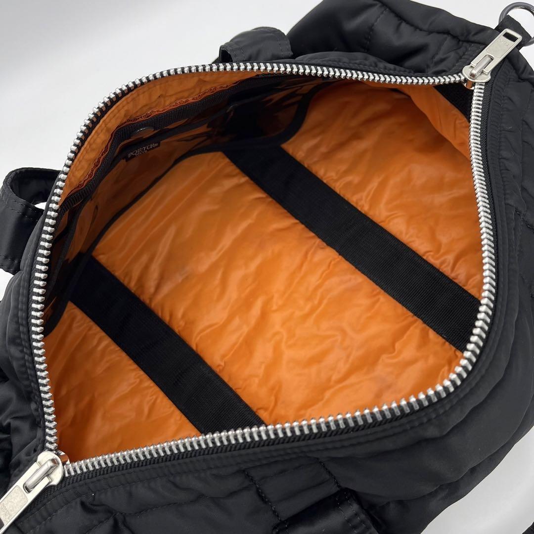 【極美品】PORTER ポーター タンカー 2way ボストンバッグ　（S） 極美品 ポーター タンカー 2way ボストンバッグ S ブラック ナイロン
