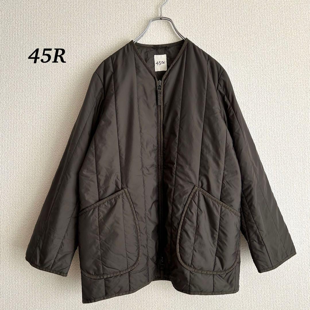 45r 近年モデル キルティングジャケット 表記3 中綿