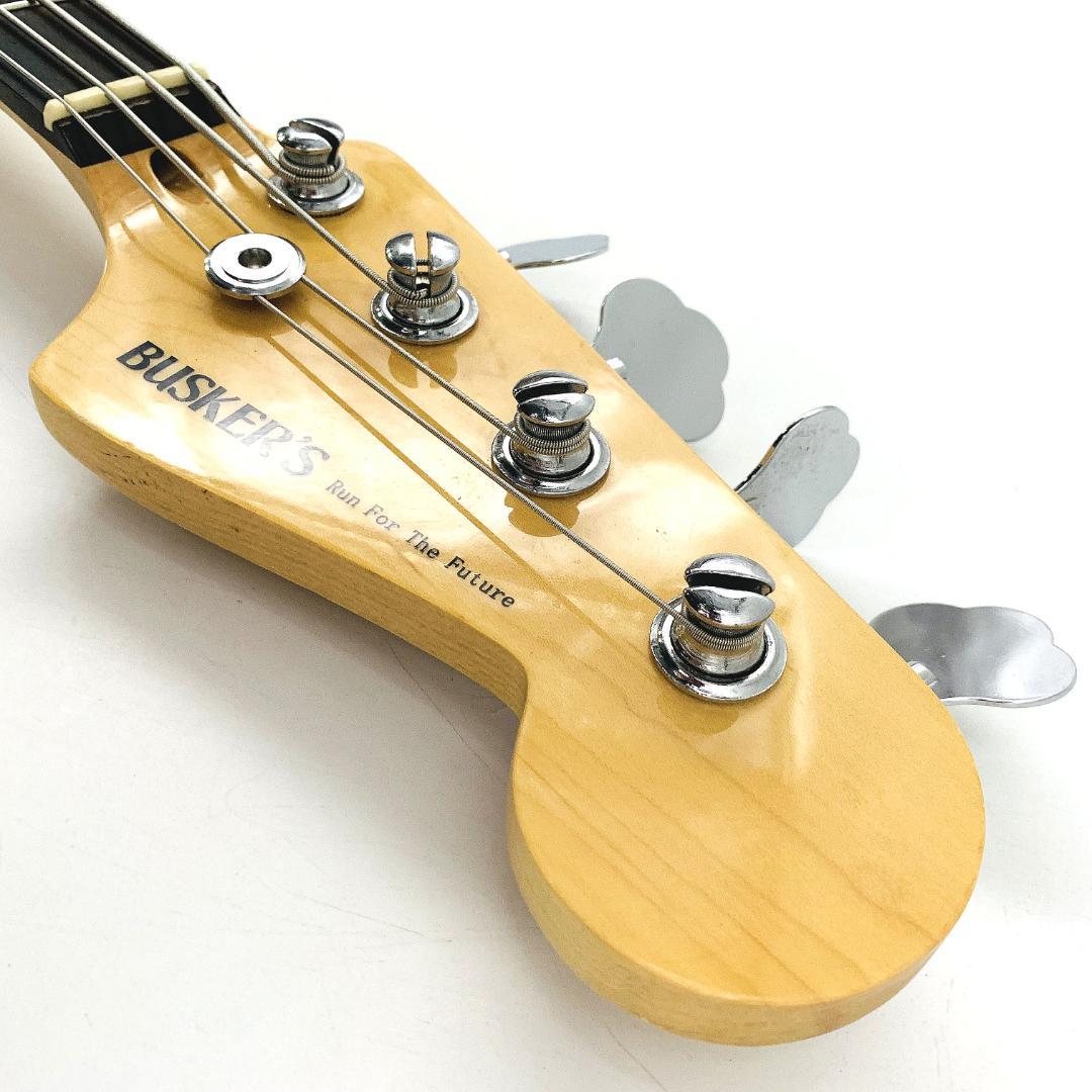 BUSKER’S BJB-3 ジャズベース シースルーレッド【整備品】