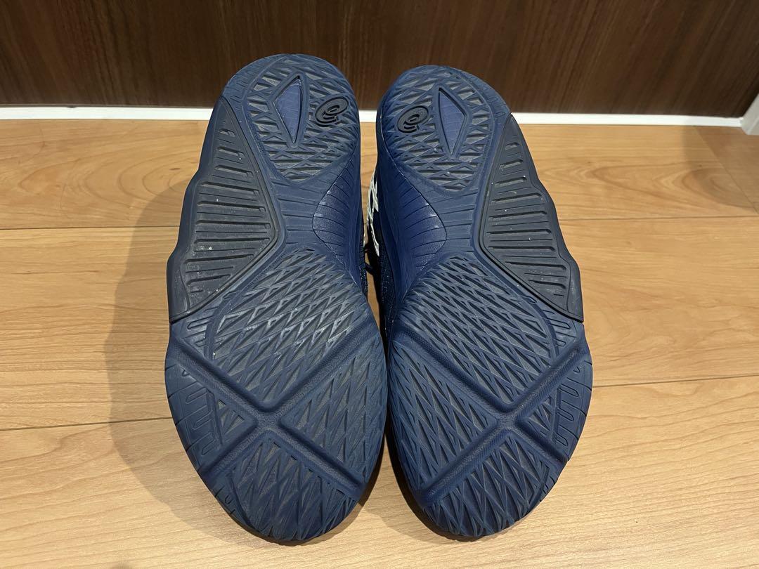 ASICS UNPRE ARS 2ネイビー バスケットシューズ　24センチ