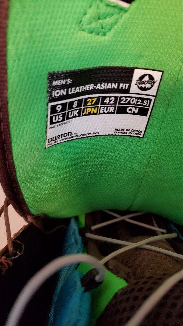 Burton IONレザーRED WINGスノーボードブーツ
