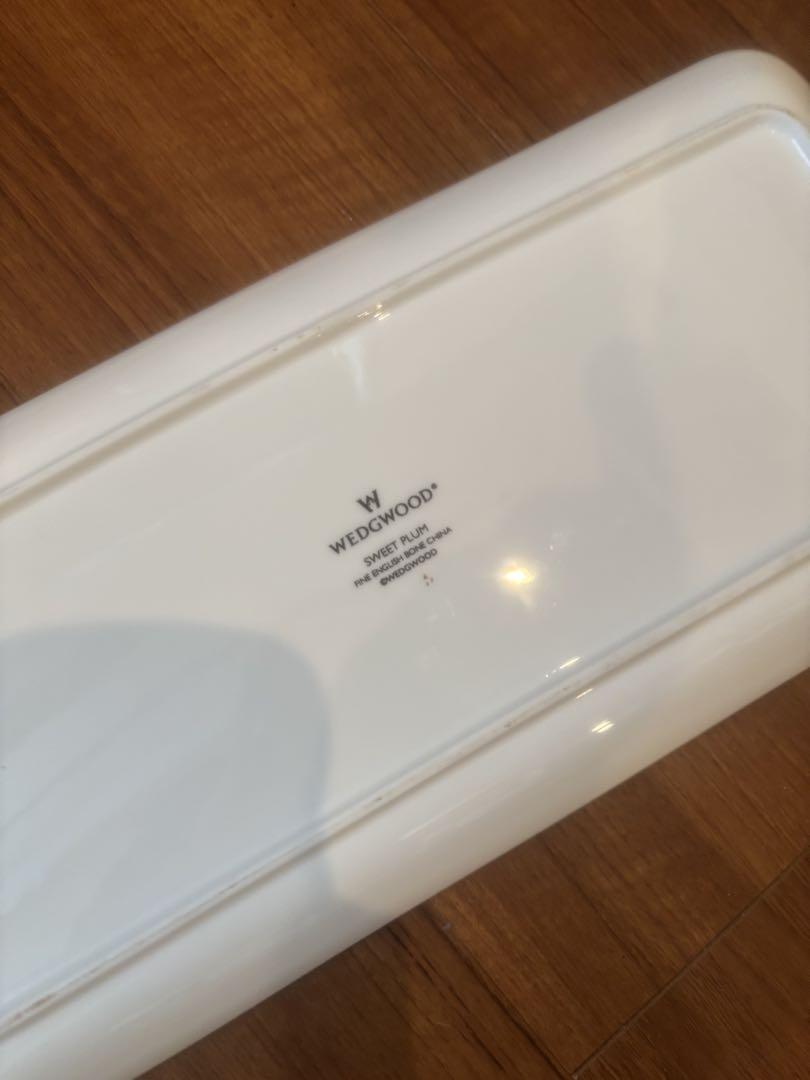 Wedgwood sweet plum サンドウィッチプレート