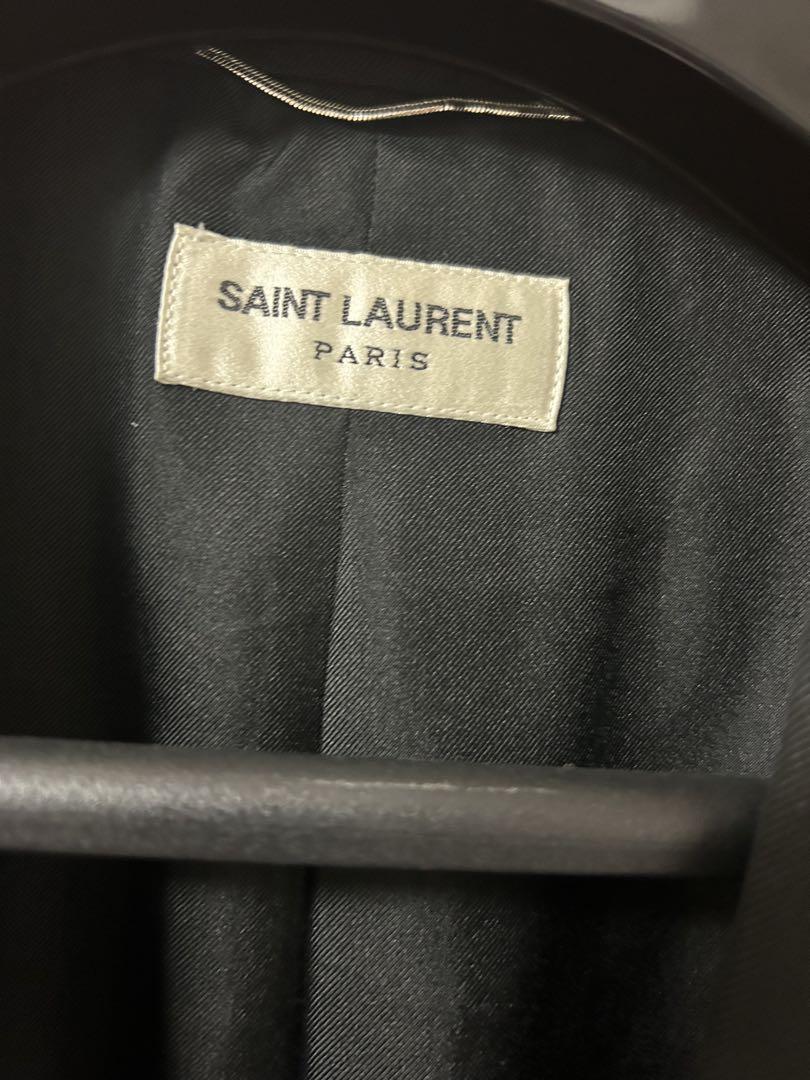 SAINT LAURENT ブラック テーラードジャケット