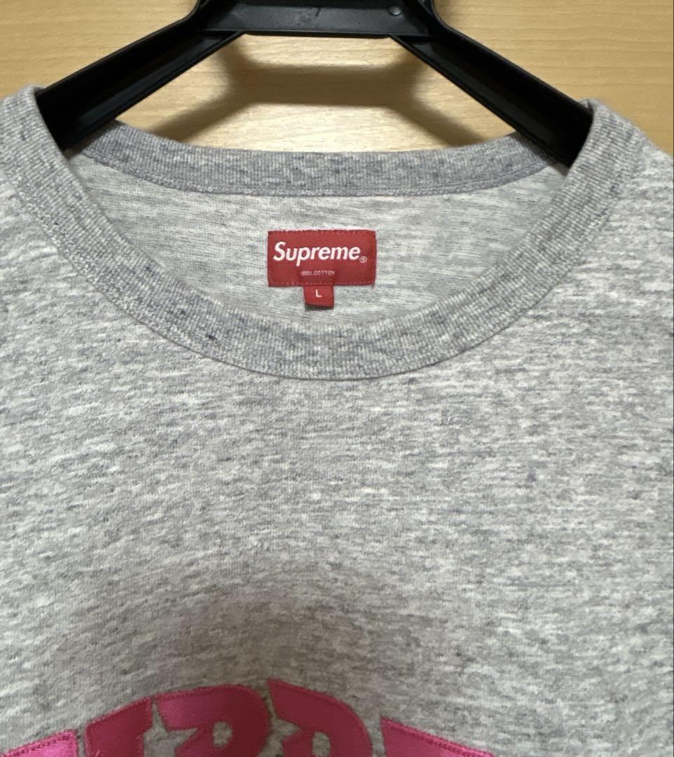 Supreme Star Logo S/S Top Heather Grey L
