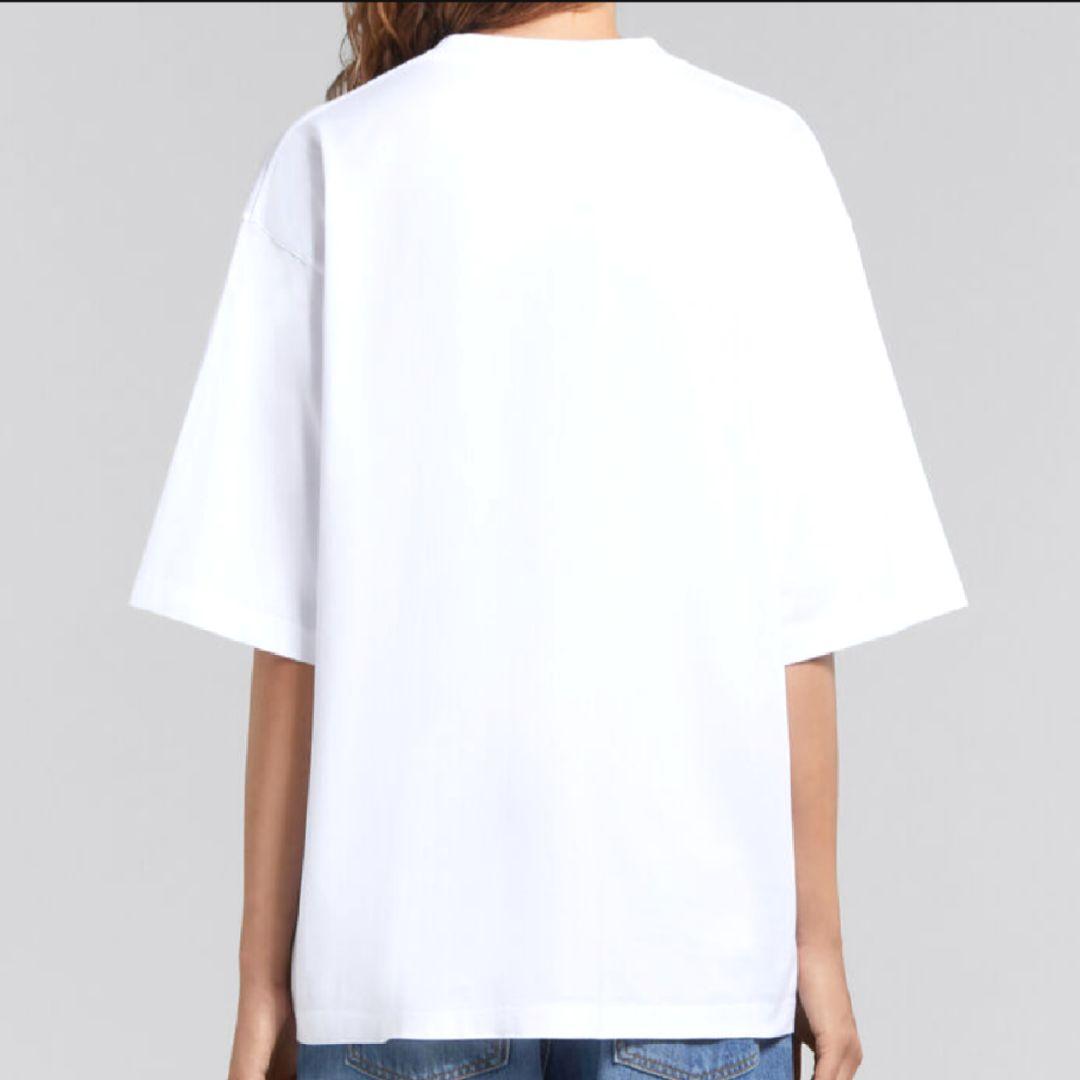 ⭕️MARNI 松本若菜さんドラマ着用 ブランドロゴ半袖Tシャツ
