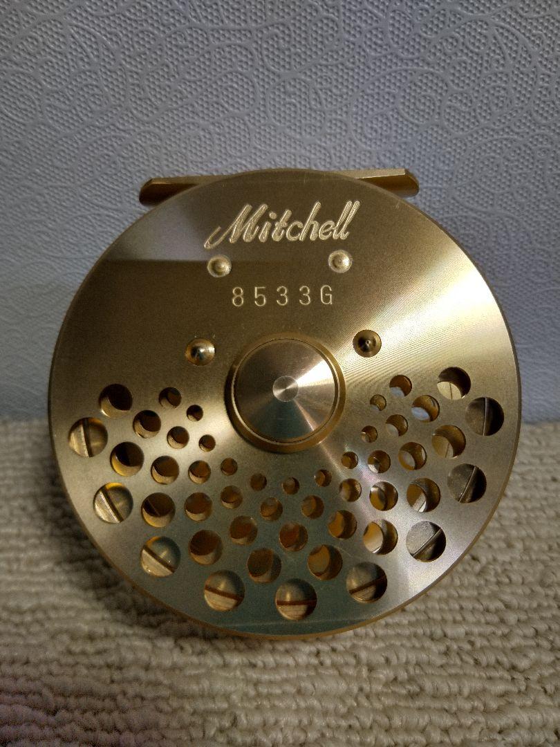 @R-7 MITCHELL ミッチェル フライリール 8533 G ゴールド