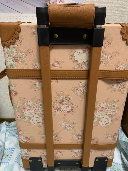 リズリサ 花柄 鍵付き t6wzH-m56198069271 タグ付きキャリーケース 新作お得