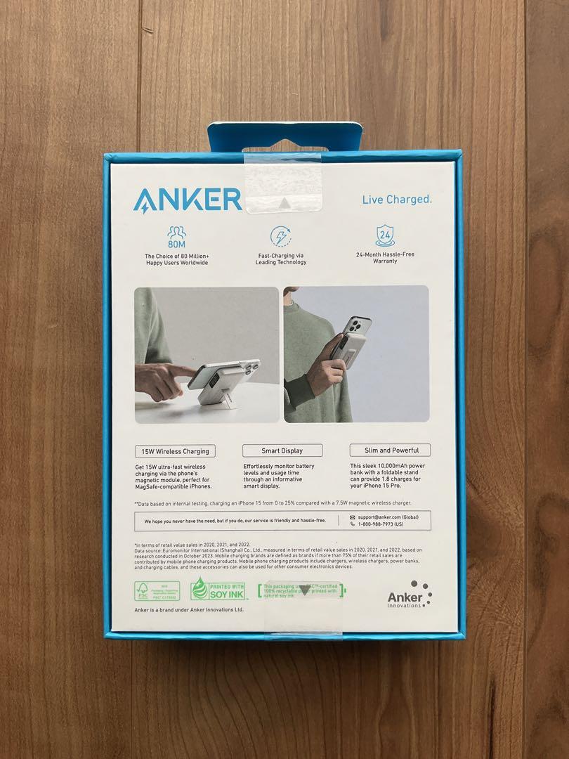 スマホアクセサリー Anker MagGo Power Bank (10K) 10,000mAh