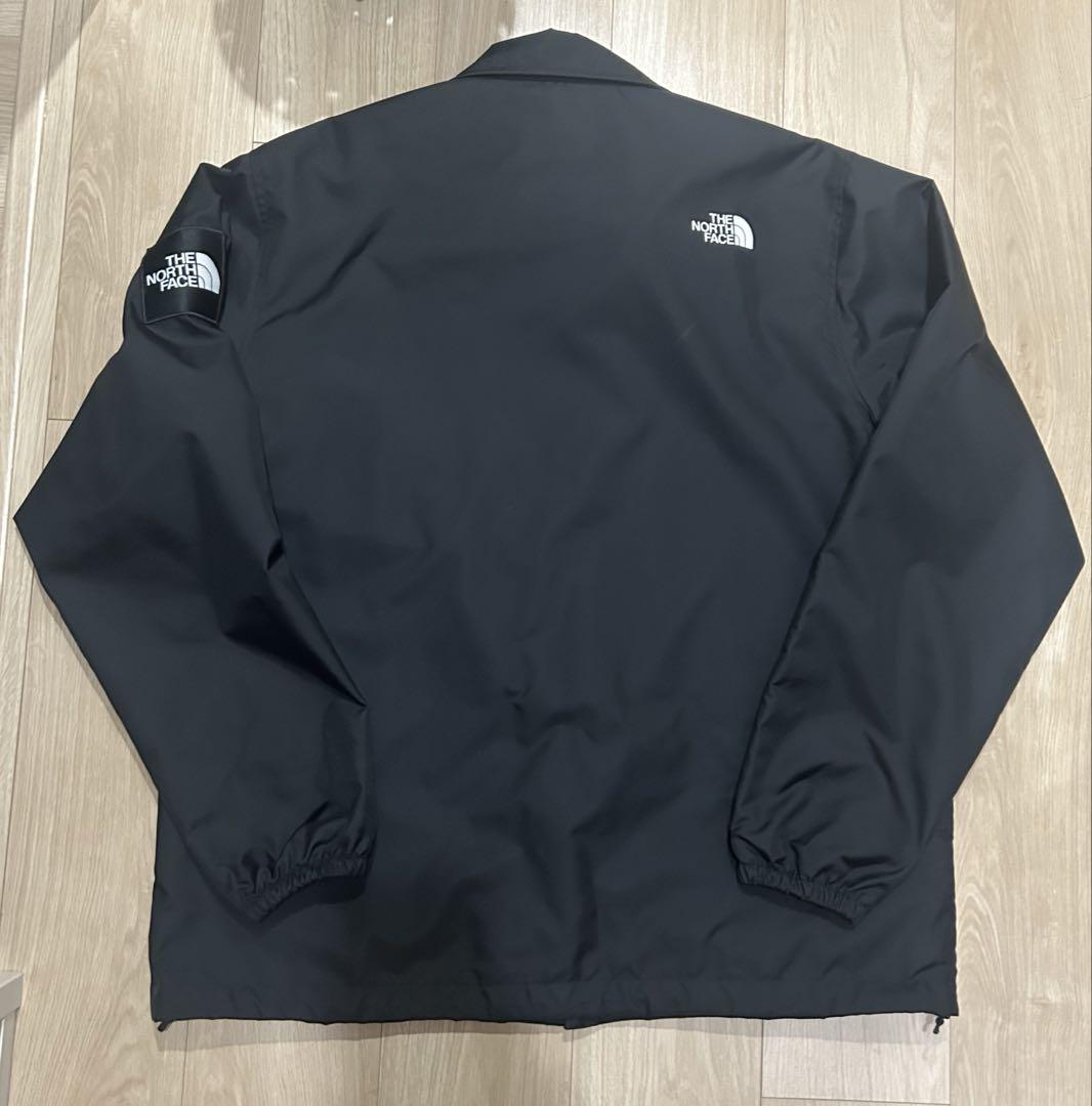 THE NORTH FACE ブラックナイロンジャケット　コーチジャケット