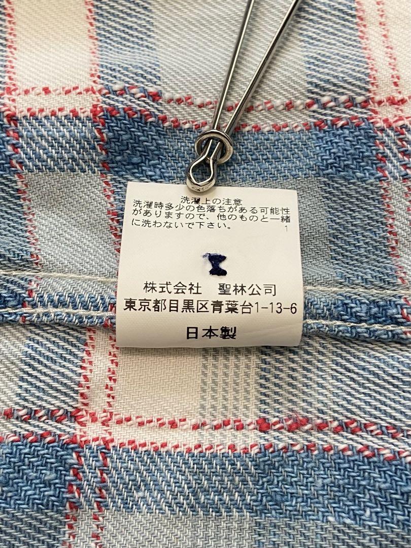 BLUE BLUE インディゴ染め INDIGO DYE ウエスタンシャツ