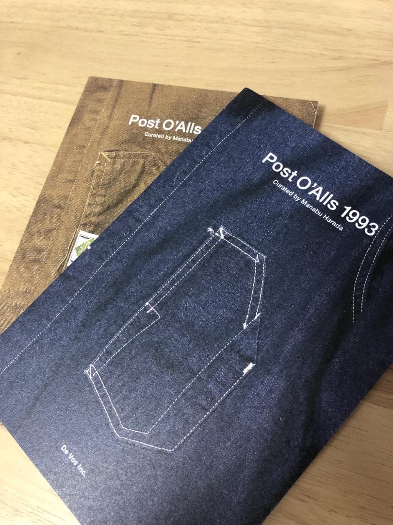 【冊子・新品未使用】2冊セット／Post O’Alls 1993