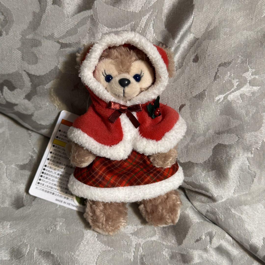 ディズニー　シェリーメイ　ぬいぐるみバッジ　ぬいぐるみチャーム　クリスマス 東京ディズニー ディズニーシー クリスマス シェリーメイ