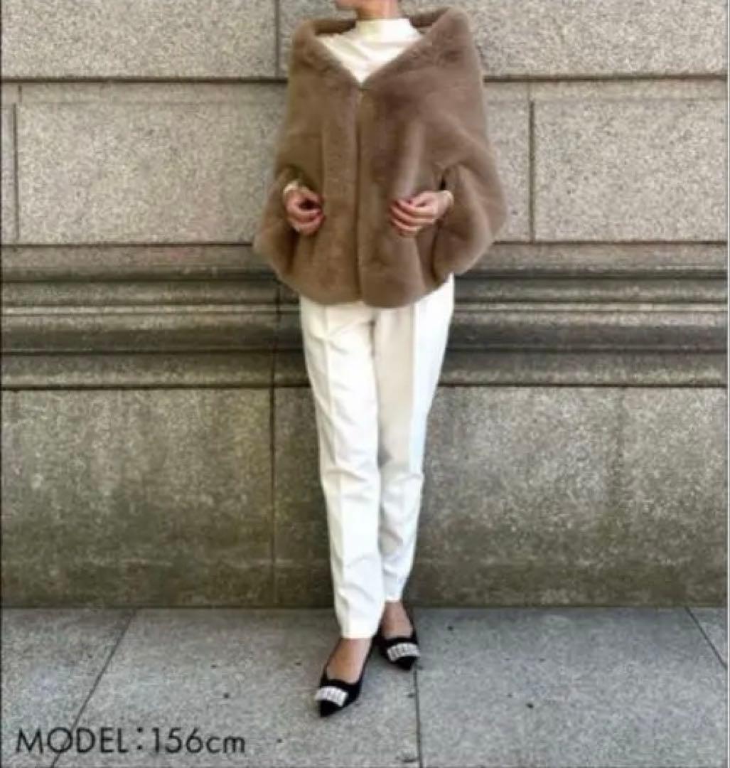 JENNE ファーポンチョ JENNE ファーポンチョ