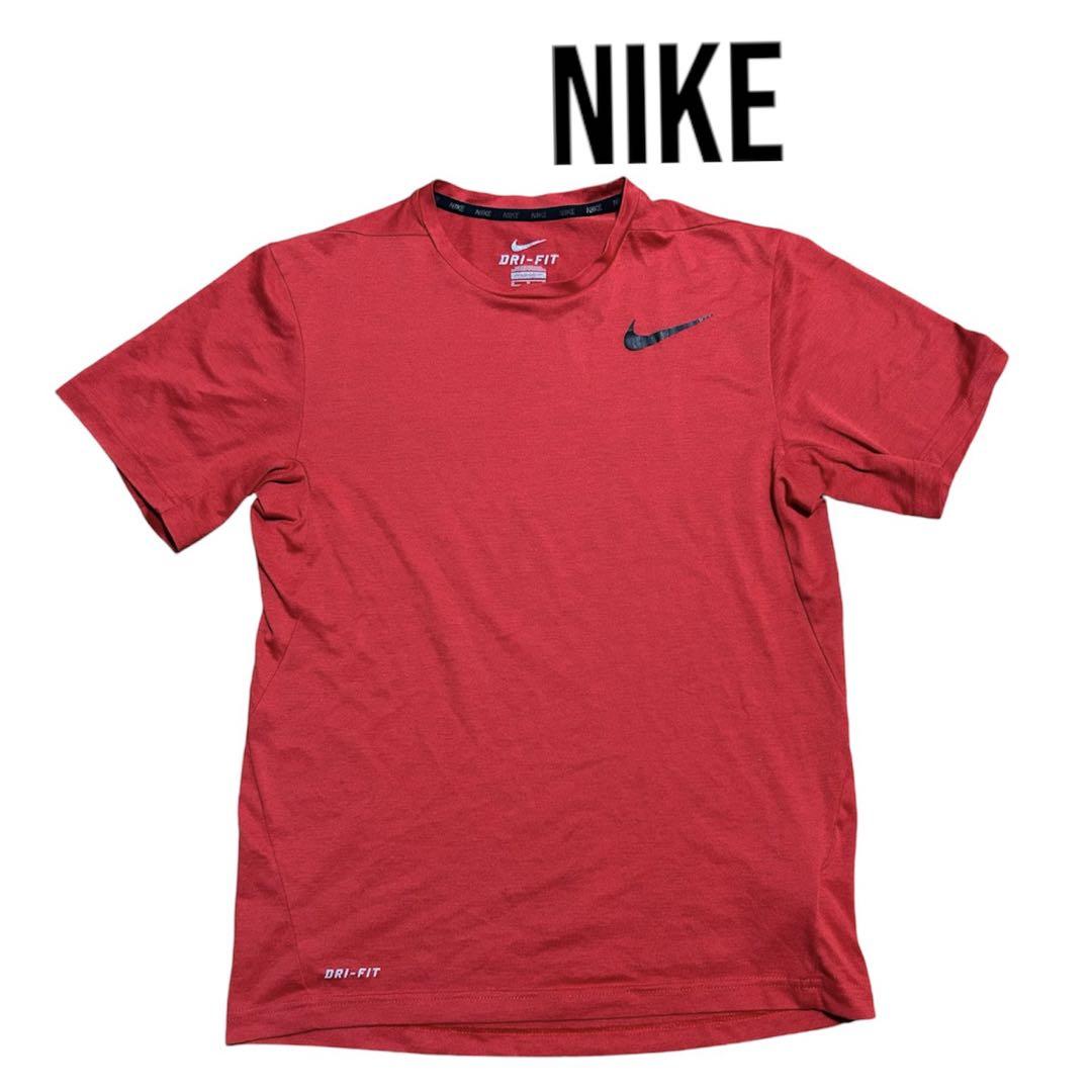 【お気にいる】 Nike DRI-FIT 赤 Tシャツ Mサイズ スポーツウェア - メルカリ ウェア
