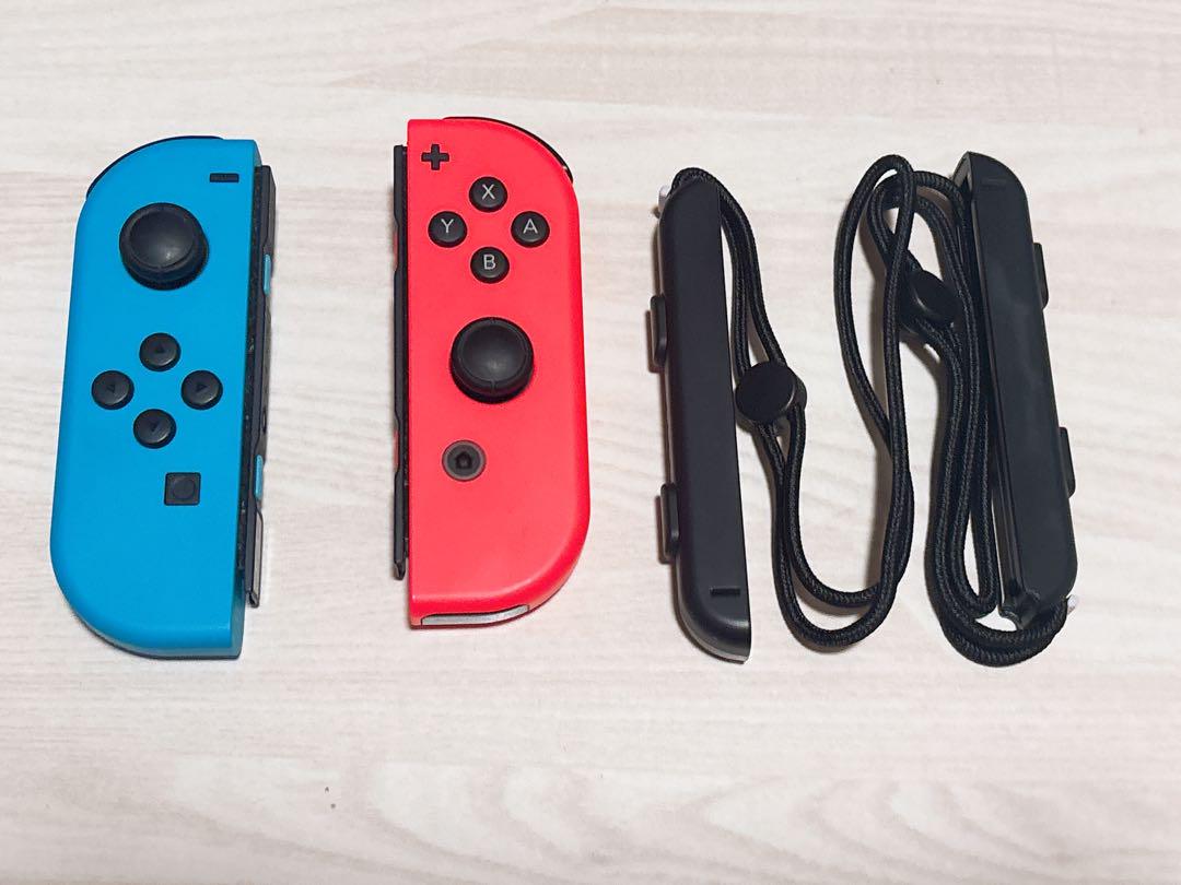 「ジャンク品」Nintendo Switch 青/赤 ケース付き Nintendo Switch 赤/青 本体 ゲーム4本付き