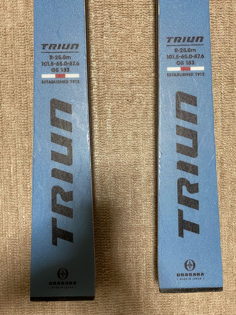 OGASAKA オガサカ スキー TRIUN GS 183センチ