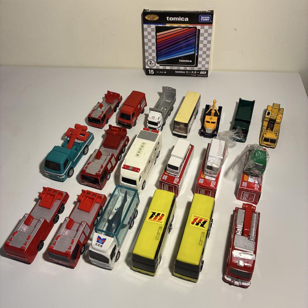 【新品未使用】トミカ19台まとめ売り トミカ まとめ売り 19台+α 中古 一部新品 - メルカリ