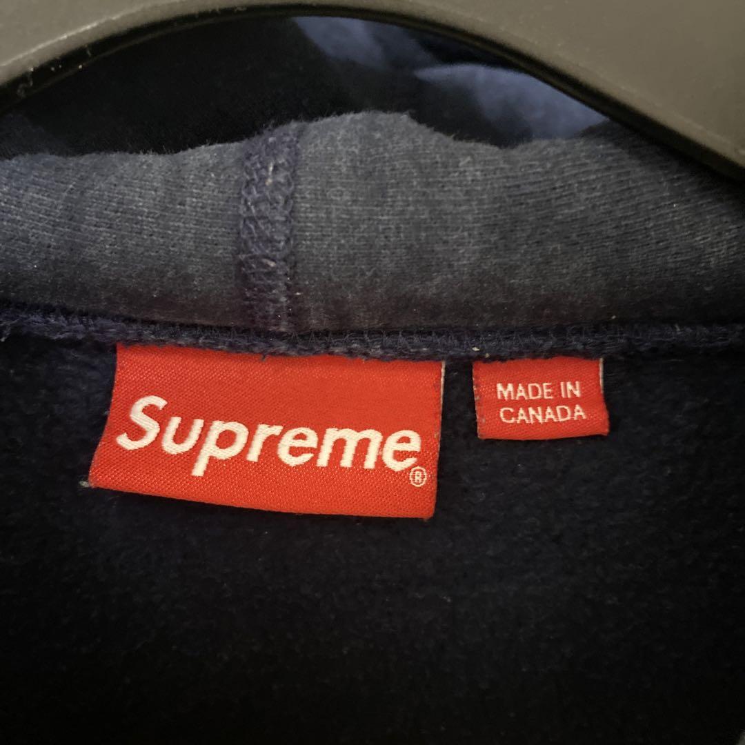 Supreme Chenille Script Hooded Sweatshirt (FW15)