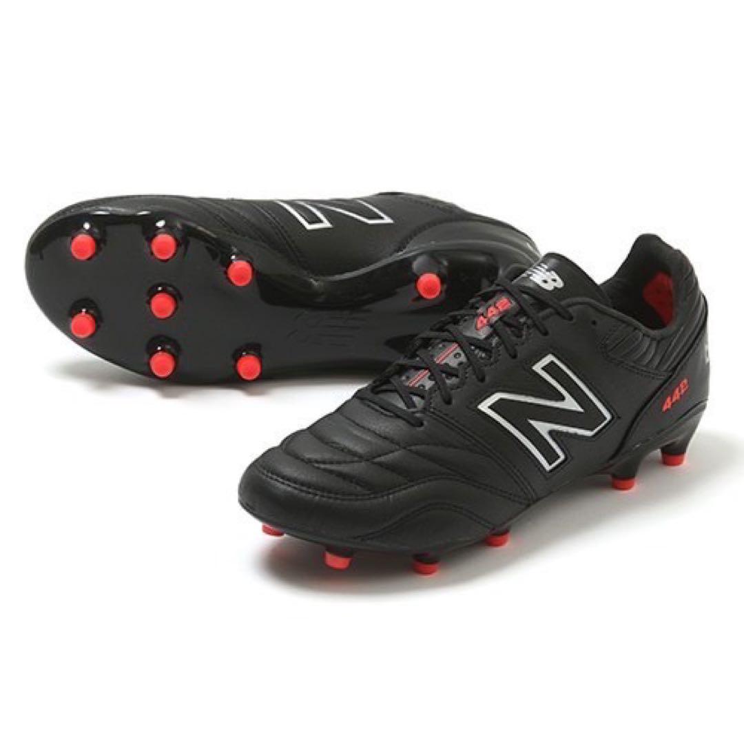 New Balance 442 サッカーシューズ 黒/赤　Pro 26.0 2E