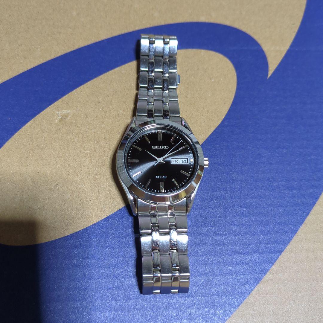 SEIKO ソーラー クォーツ 腕時計　V158-0AZ0