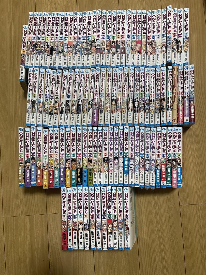 全108巻　ワンピース　全巻　漫画　尾田栄一郎　送料無料　セット