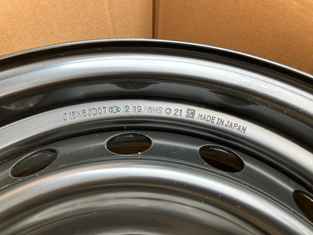 トヨタ　ハイエース純正鉄チン 4本 着払い・引取り希望 着払い引取り値引き可 トヨタ ハイエース純正鉄チン 4本 着払い・引取り希望 着払い引