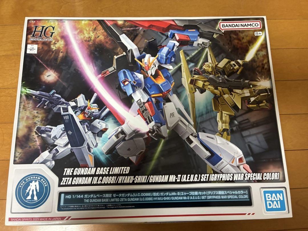 バンダイ 1/144 ゼータガンダム[U.C.0088]/百式/ガンダムMk-Ⅱ