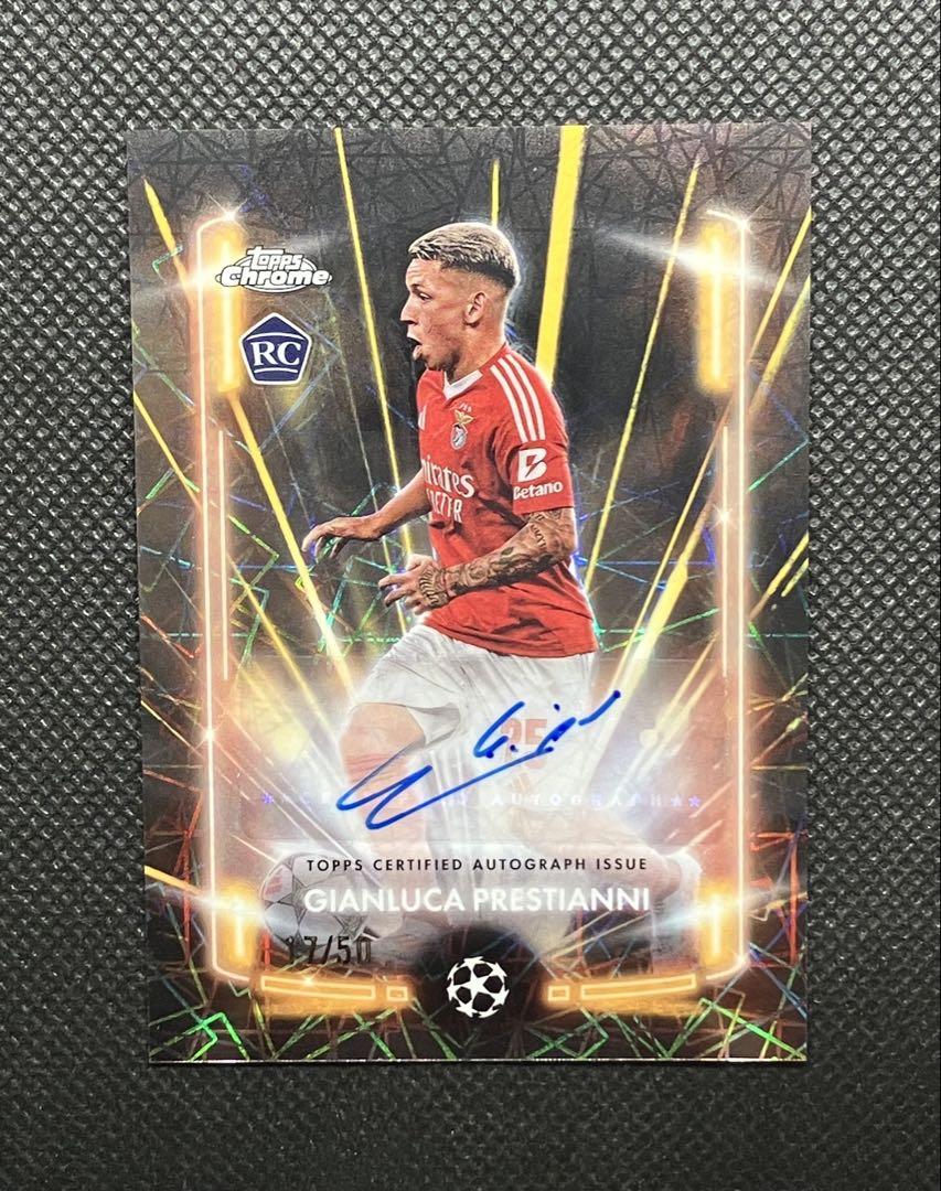 Topps Chrome UCC プレスティアーニ 直筆サイン 50枚限定 RC