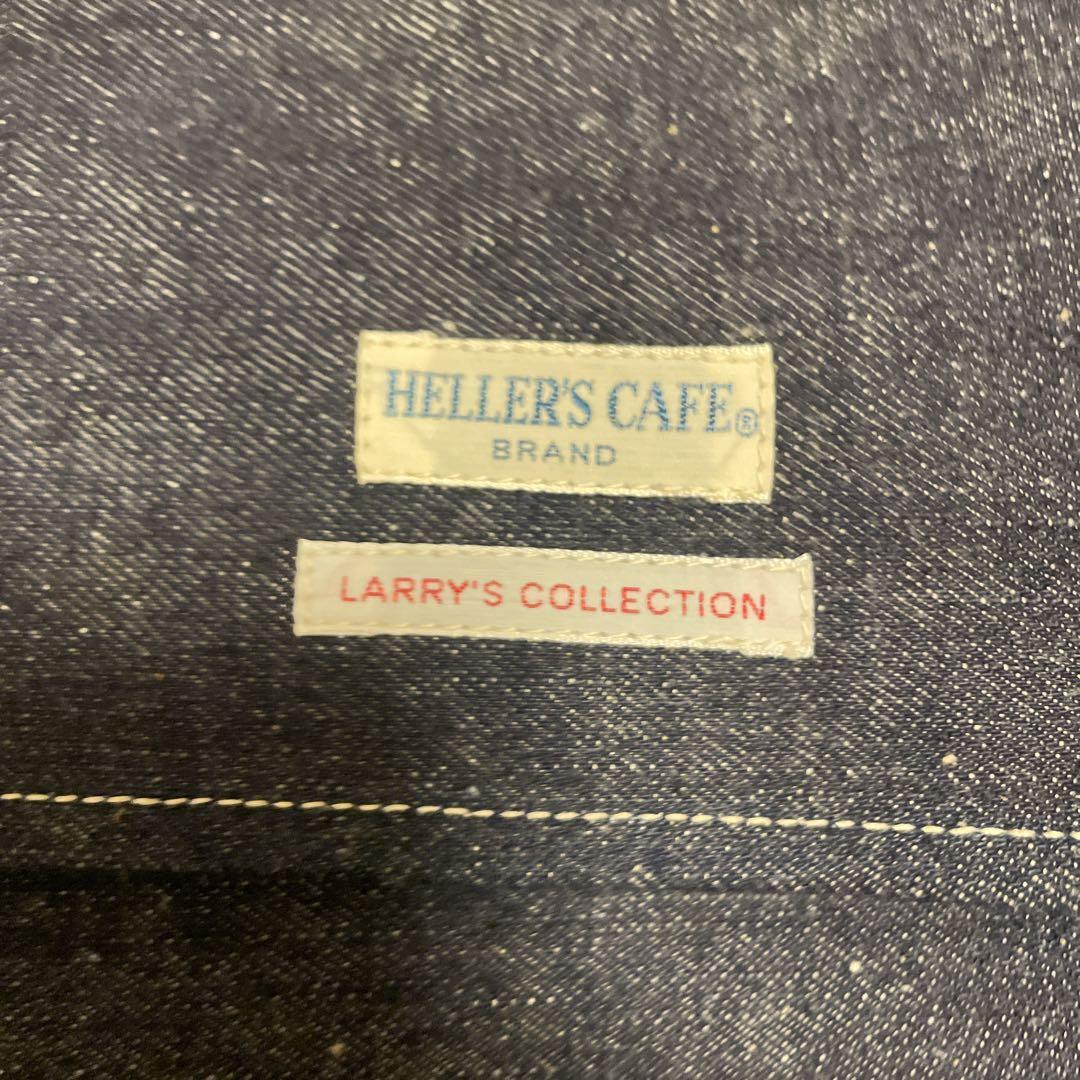 トップス HELLER'S CAFE  HUNTING VEST Indigo Denim