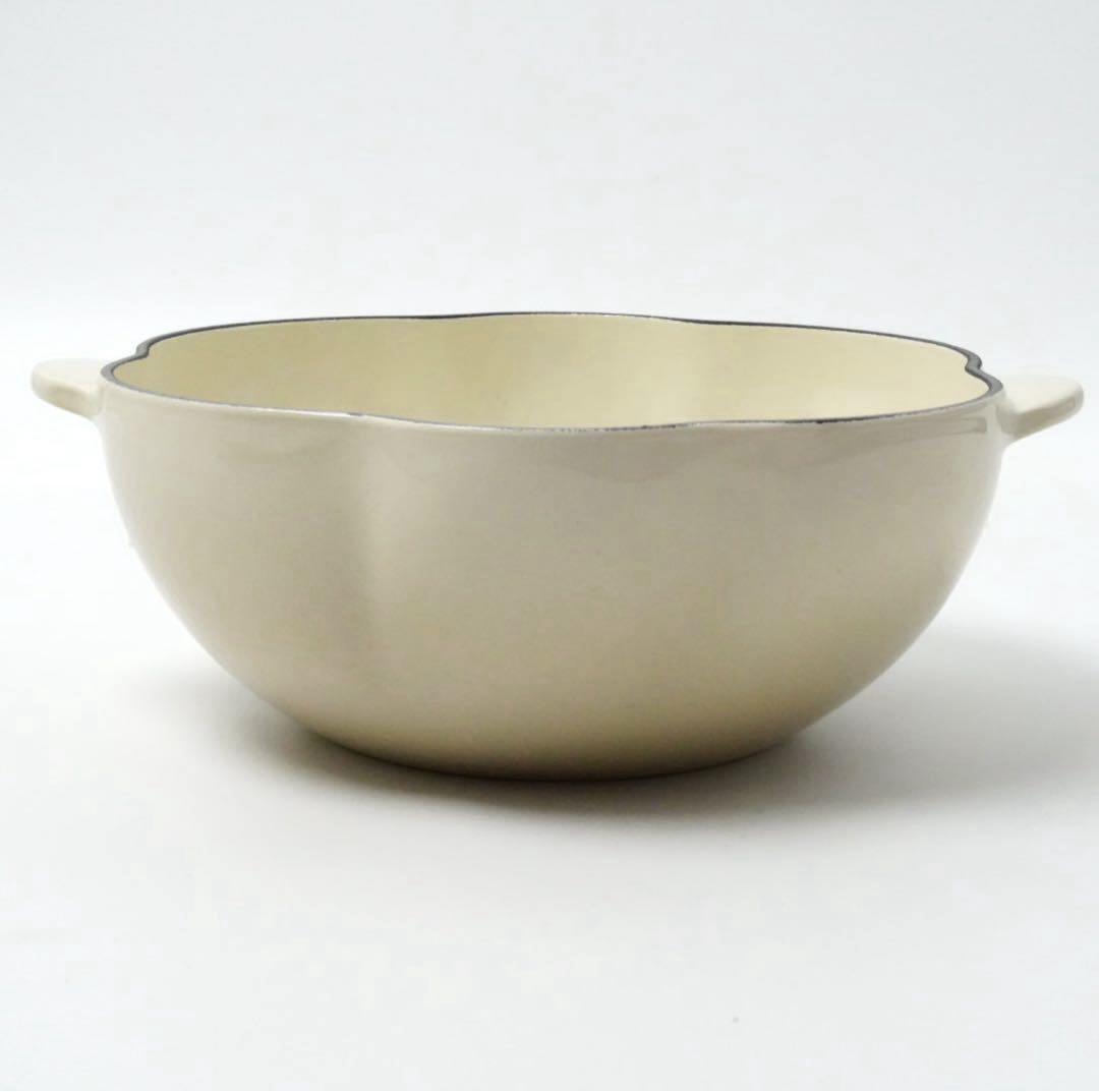 【新品】LE CREUSET　ガーリック ココット デューン　22cm