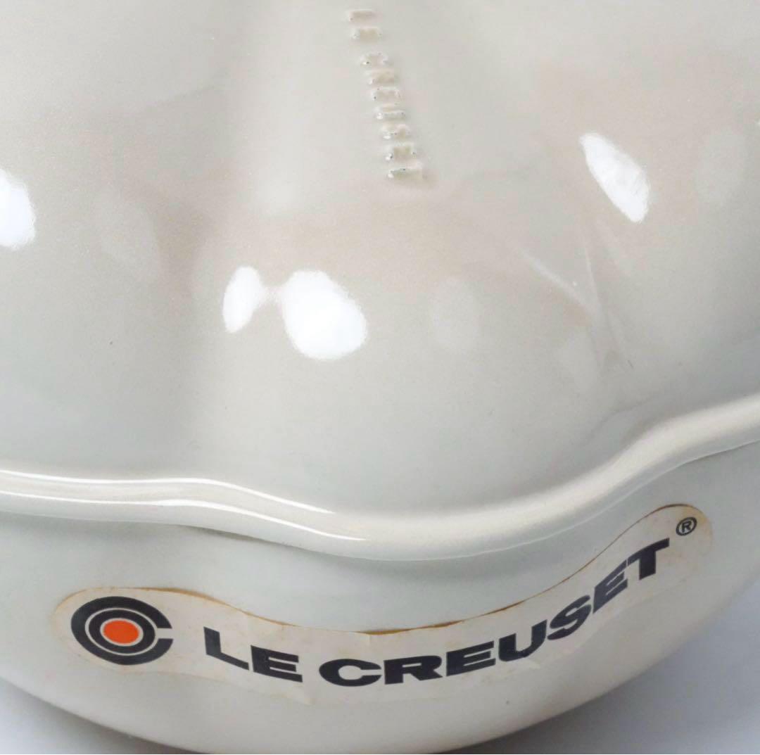 【新品】LE CREUSET　ガーリック ココット デューン　22cm