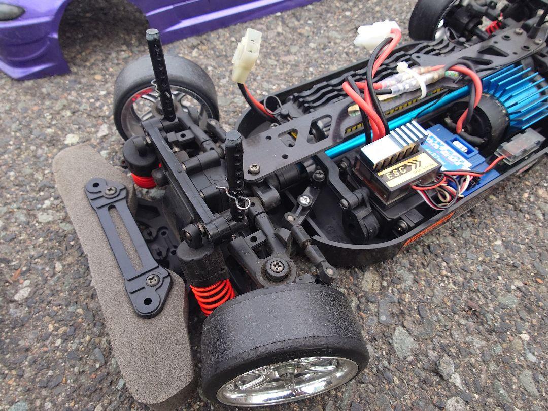 1/10 タミヤ 4WD電動カー ドリフト即走行可