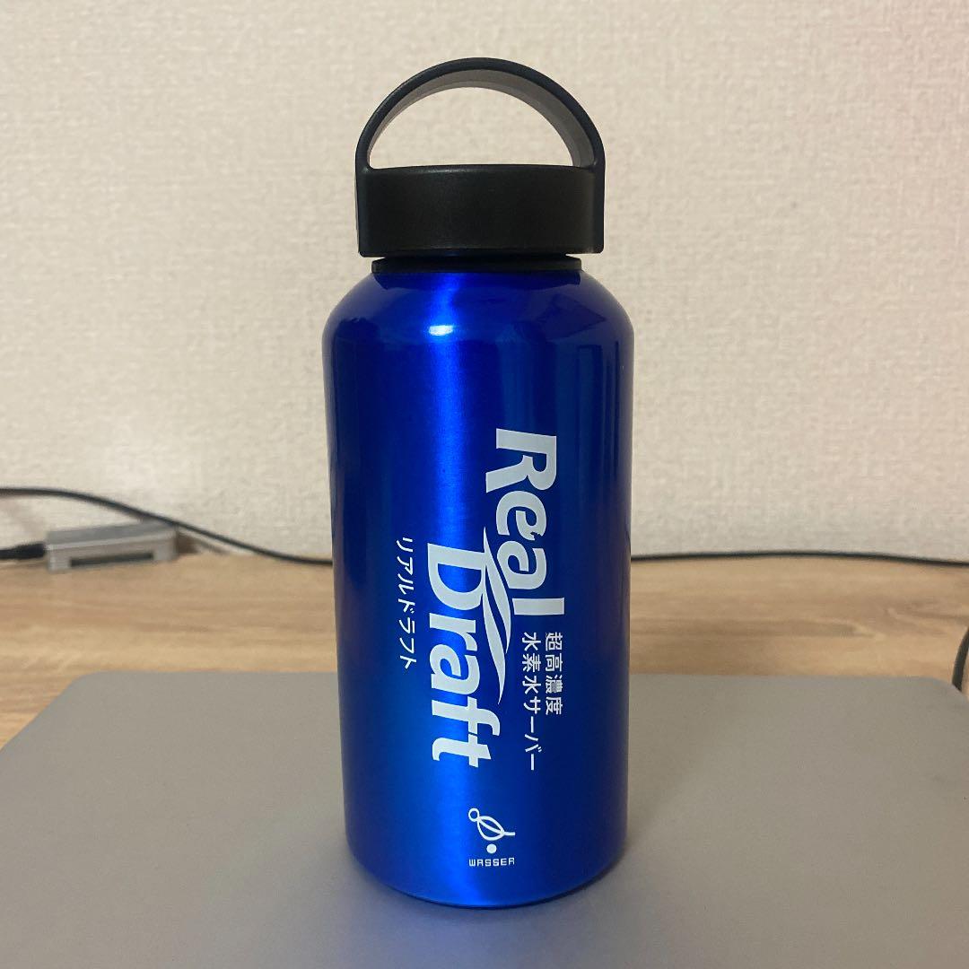 メルカリ リアルドラフト 超高濃度水素水 ボトル 青 容器 900 中古や未使用のフリマ