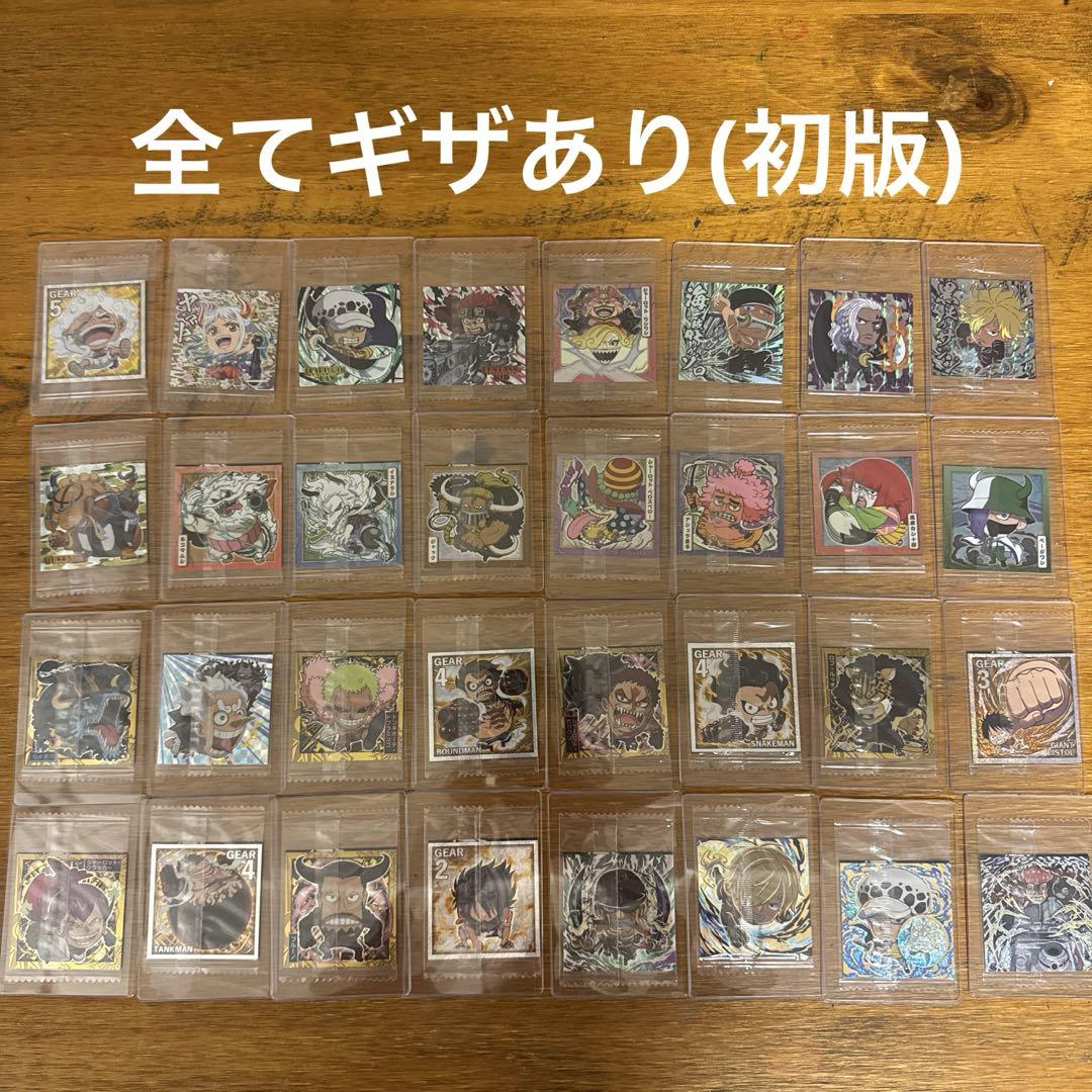 ワンピースウエハースシール log6 金ニカ　コンプ