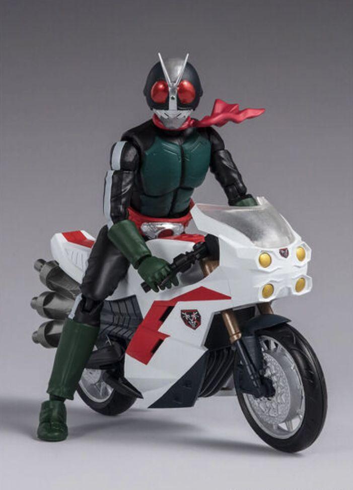 掌動-XXシン仮面ライダー＆サイクロン号　仮面ライダー第2号＆サイクロン号セット
