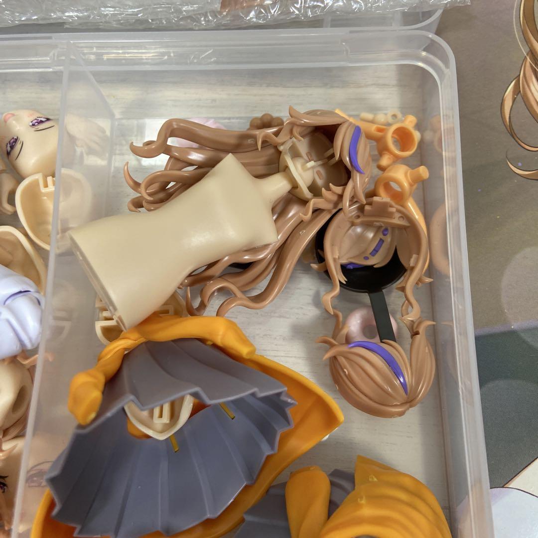塩*塩様 創彩少女庭園 一条星羅 プラモデル 完成品 ヘアパーツ アフタースクー
